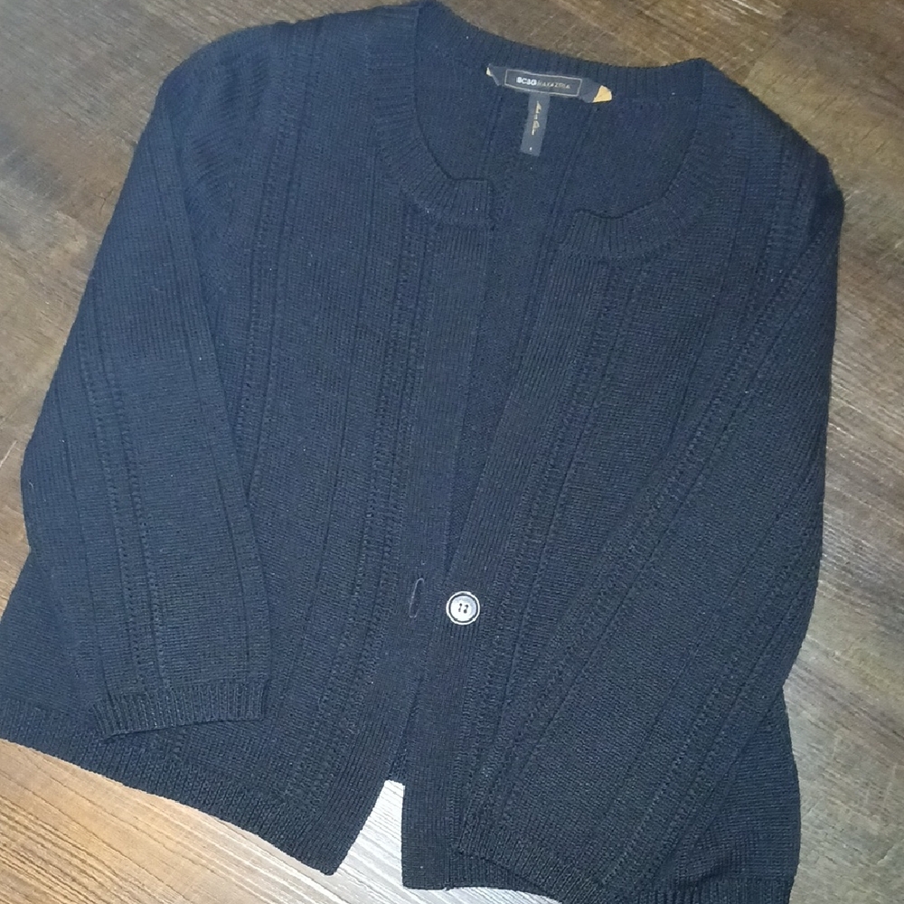 BCBGMaxAzria Black Women's Cardigan
